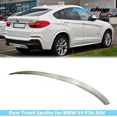 ABS sin pintar para BMW Serie X4 F26 5D SUV Estilo P Alerón de maletero 14-18 Foto 1 de 4