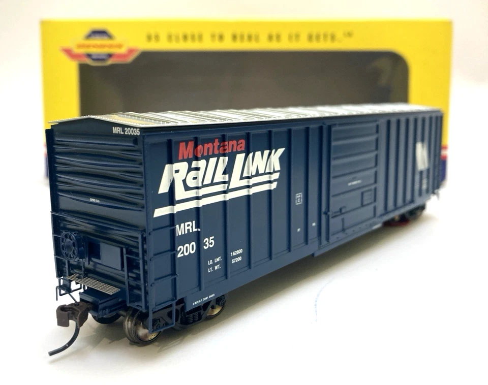 Athearn Genesis G4225 Montana Rail Link S.I.E.C.O. Coche de caja 50' MRL 20035 - NUEVO EN CAJA Foto 1 de 4