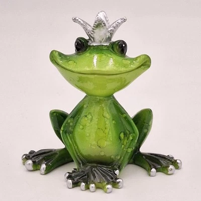Deko Frosch Froschkönig mit Krone 9 cm von Formano  - Bild 1 von 4