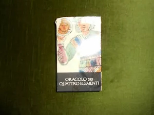 TAROCCHI CARTE CARTOMANZIA: ORACOLO DEI QUATTRO ELEMENTI - LO SCARABEO- 32 CART - Picture 1 of 1