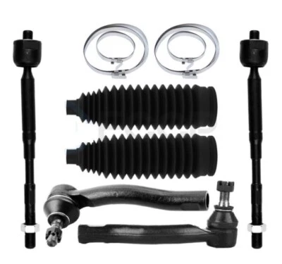 Para Toyota Corolla 2003-2007 2008 6x barra de dirección barra de amarre extremo cremallera y fuelle de piñón Foto 1 de 4