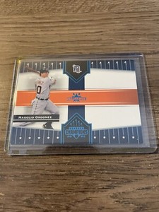 2005 Donruss Champions Impressions Blue #418 Magglio Ordonez Tigers  #D /100