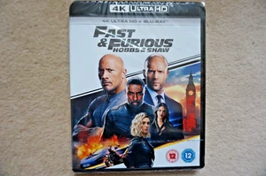 4K UHD BLU-RAY FAST & FURIOUS HOBBS & SHAW BRAND NEW SEALED UK STOCK - Picture 1 of 2