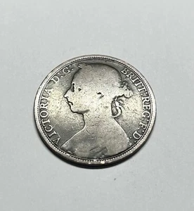 1892 Queen Victoria Great Britain 🇬🇧 One Penny (Bun Head) Bronze (GBX16) - Picture 1 of 2