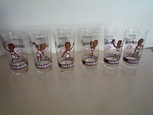 Set of 6 '91-'92 Dairy Queen Trail Blazers Glasses Drexler, Robinson, Porter.... - Picture 1 of 17