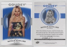 2022 Upper Deck Goodwin Champions Goudey Royal Blue Natalie Alyn Lind #G46