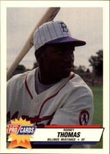 1993 Billings Mustangs Fleer/ProCards #3960 Rodney Thomas
