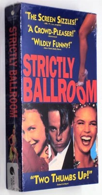 STRICTLY BALLROOM New VHS 1992 Ballroom Dancers Romance Baz Luhmann PG CC FS - Image 1 of 4