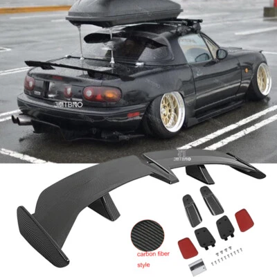 Alerón trasero de carreras estilo PRO 55" sin taladro para Mazda Miata MX-5 RX-7 Foto 1 de 4
