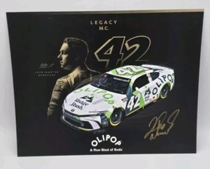 TARJETA DE HÉROE FIRMADA POR JOHN HUNTER NEMRCHEK LEGADO CARRERAS OLIPOP CERTIFICADO DE AUTENTICIDAD UG - Imagen 1 de 2