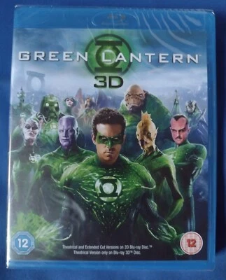 GREEN LANTERN (2011) 3D 2D BLU RAY RYAN REYNOLDS * NEW SEALED FREE 1st CLASS P&P - Image 1 of 2