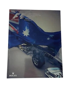2017 Rolex Australian Grand Prix Formula 1 Race Program Melbourne - Picture 1 of 12