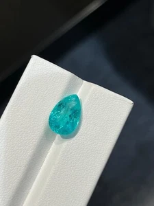GIA CERTIFIED 5.19 Carat -NATURAL PARAIBA TOURMALINE LOOSE GEMSTONES - Picture 1 of 7