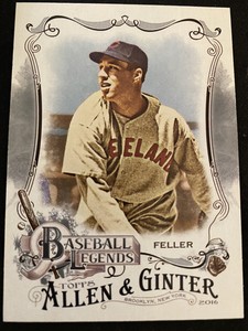 2016 Topps ALLEN and Ginter Baseball Legends #BL16 Bob Feller