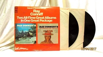 1968 Ray Conniff Deluxe 2 Record Gift Set Vinyl LP 33  Columbia GP3 Christmas - Image 1 of 4