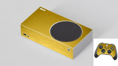 Controlador de consola metálico LidStyles recubrimiento protector calcomanía Microsoft Xbox Ser. S Foto 1 de 4