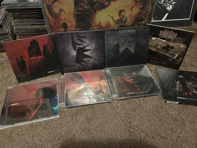 9 CD / 3 DVD Katatonia Lot - Opeth Bloodbath Disrupted Lik Diabolical Masquerade - Imagem 1 de 4