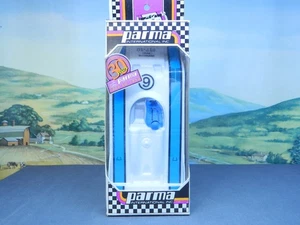 1/24 Slot Car PARMA #430SE FLEXI-KAR Serial #2414 917/10 PORSCHE White/Blue New - Picture 1 of 2