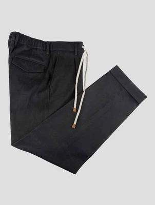 NUEVO PANTALÓN EA BARBA NAPOLI ALGODÓN AZUL US 32 - EU 48 BP16 Foto 1 de 3