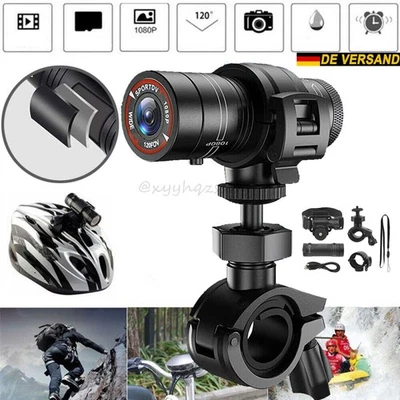 HD 1080P Action Kamera Sport Kamera Fahrrad Motorrad Helm Kamera,für Outdoor Cam - Bild 1 von 4