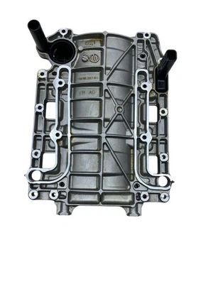 AUDI Q7 2022 4M OEM 3,0 L TFSI turbo AWD cárter de aceite viento deflector bandeja de sumidero Foto 1 de 4