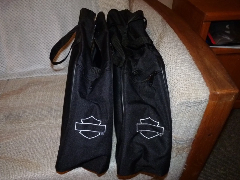 Harley Davidson Saddle Bag Luggage Liner Bags Touring Bikes, pair - Image 1 of 2
