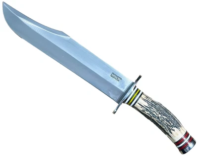 Impact Cutlery Custom Made 17" Smithsonian Bowie Knife Homemade Rare Knives - Image 1 of 4