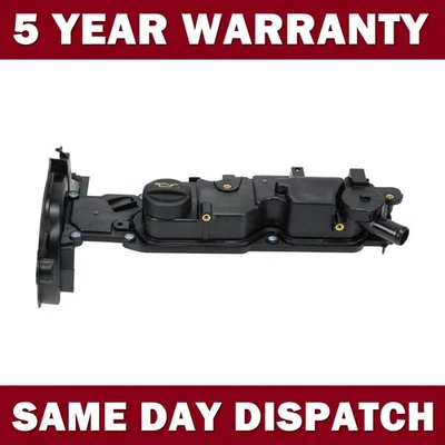 Cylinder Head Rocker Valve Cover For Peugeot 207 1.4 1.6 HDi 8v DV6 9688939180 - Image 1 of 4
