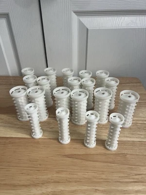Vintage Clairol Style Setter Hot Rollers C20-1 Conjunto Completo de Substituição - Imagem 1 de 4