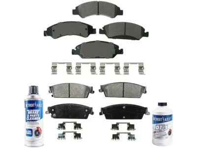 Juego de pastillas de freno eje Detroit 26937WQ 2010 para Chevrolet Silverado 1500 2007-2013 Foto 1 de 2