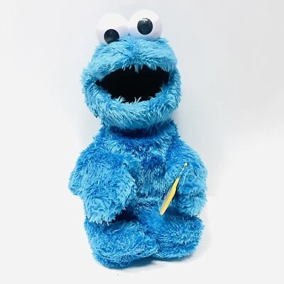 "Monstruo galleta de Sésamo juguete parlante muñeca de peluche coleccionable 14"" de alto" Foto 1 de 4