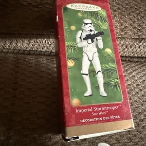 Star Wars Imperial Stormtrooper Hallmark Ornament 2000 NIB - Picture 1 of 10