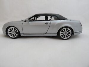 MAISTO 1/18 SPECIAL EDITION BENTLEY CONTINENTAL SUPERSPORT CONVERTIBLE