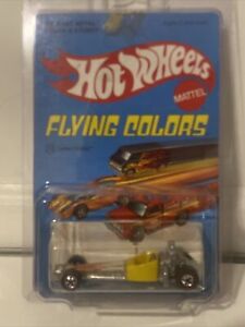 Hot Wheels Flying Colors Odd Rod Redlines / New On Card / Unpunched/ Error Rare
