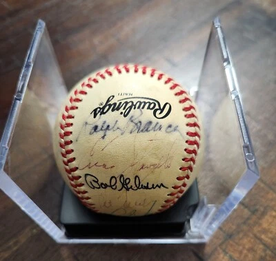 16 Signature PSA/DNA Authentic Signed Auto Autograph MLB Baseball Gibson Brock - Image 1 of 4