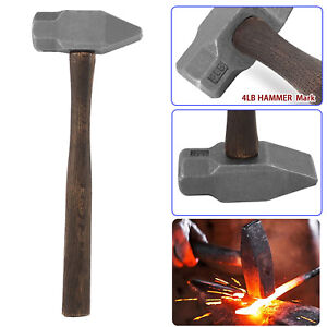 For Farrier Knife Maker Blacksmith Forging Tool Blacksmith 4LB Forge Hammer