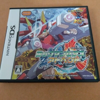 DS Mega Man: Rockman ZX Advent Nintendo DS Capcom Platformer Inti Creates 2007 - Image 1 of 3