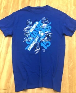 Kansas City Royals VINTAGE 2015 World Series Champions MLB Shirt - Picture 1 of 3