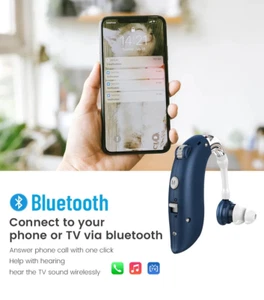Apparecchi acustici Bluetooth apparecchi acustici ricaricabili alta potenza suono digitale amplificatore - Foto 1 di 26