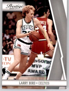 2010-11 Prestige Larry Bird NBA PWE Base Card Celtics #137 - Picture 1 of 2