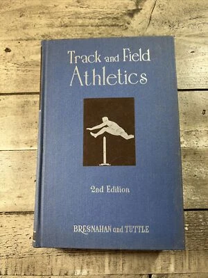 1947 Antique Sports Reference Book "Track & Field Athletics" Illustrated Foto 1 de 4