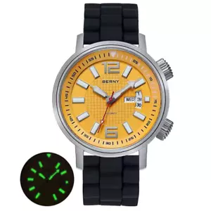 Miyota 8205 20ATM Diver Automatic Mechanical Watch Men Sport Luminous Sapphire - Imagen 1 de 16