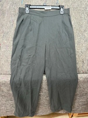 Eileen Fisher Pants Tencel Pull On High Waist Gray SP - Image 1 of 4