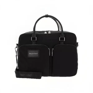 Valentino By Mario Valentino Andres RE Business Bag Black - Picture 1 of 12