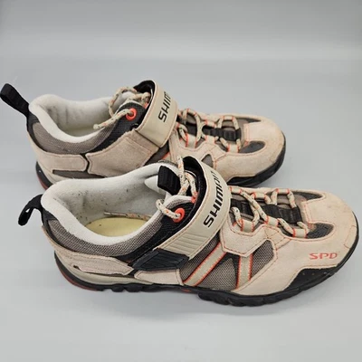 禧玛诺 SH-WM40 SPD 女式骑行鞋 7/8 码 EU 40 米色  — 第 1/4 张图片