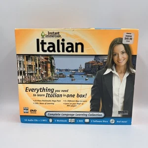 Instant Immersion Italian • Complete Language Learning Collection • DVD-ROM / CD - Picture 1 of 5