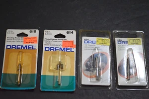 Lot of 4 Dremel Router Bits 610 614 650 654 - Picture 1 of 2