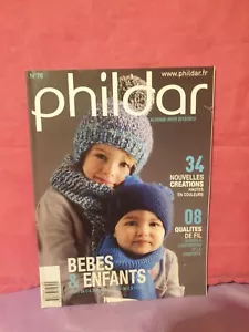 Catalogue Phildar Autome hiver 2012/2013 Bébés et enfants N° 78 REF E3 - Imagen 1 de 1