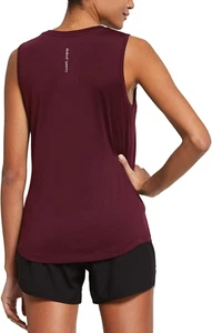 Workout Tank Tops for Women Sleeveless Running Athletic Loose Fit Yoga Tops Acti - Picture 1 of 12