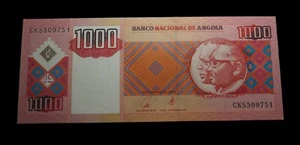 ANGOLA 1000 KWANZAS 11/ 2003 COFFEE PLANTATION PICK 150a #N33# - Picture 1 of 2
